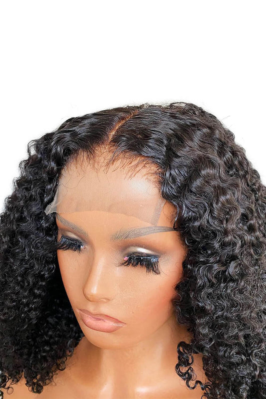 Kinky Curly Closure Wigs (2x6)
