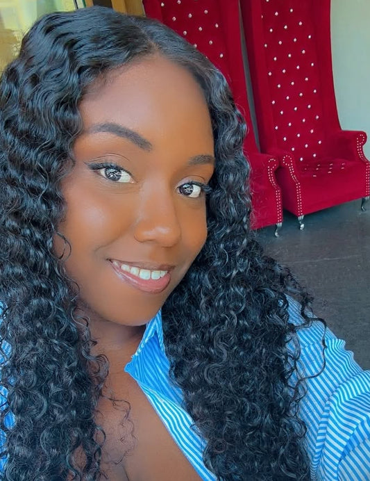 24" Deep Curly HD Lace Wig (13 x 4, 220% Density)
