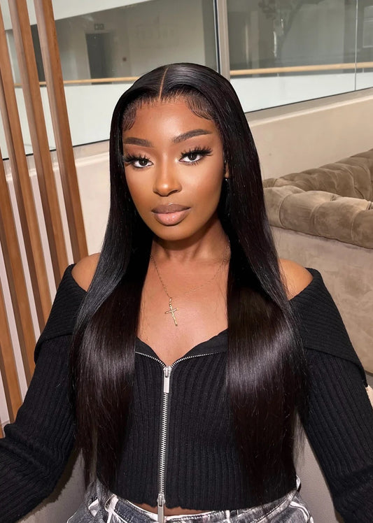 24" Straight HD Lace Wig (13 x 4, 220% Density)