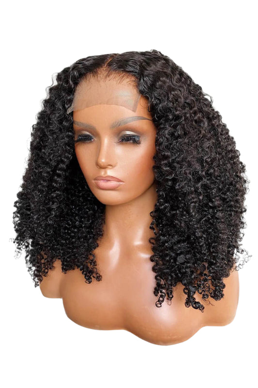 Kinky Curly Closure Wigs (2x6)